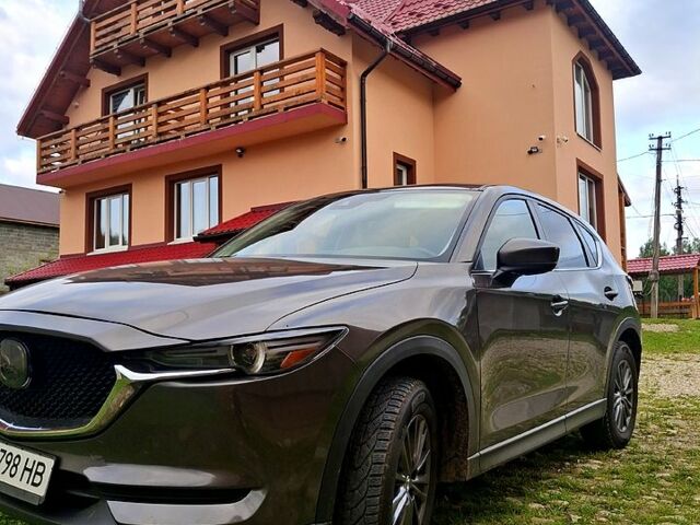 Серый Мазда СХ-5, объемом двигателя 2.5 л и пробегом 50 тыс. км за 21000 $, фото 1 на Automoto.ua