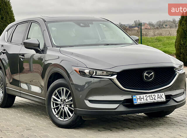 Серый Мазда СХ-5, объемом двигателя 2.5 л и пробегом 100 тыс. км за 21499 $, фото 1 на Automoto.ua