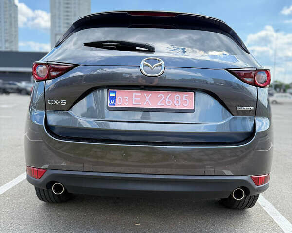 Серый Мазда СХ-5, объемом двигателя 2.5 л и пробегом 63 тыс. км за 18499 $, фото 4 на Automoto.ua