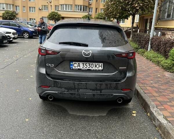 Серый Мазда СХ-5, объемом двигателя 2.49 л и пробегом 55 тыс. км за 23000 $, фото 1 на Automoto.ua