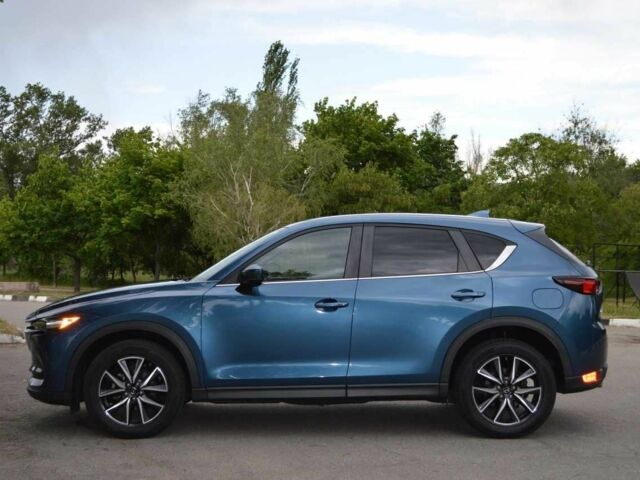 Синий Мазда СХ-5, объемом двигателя 2.5 л и пробегом 99 тыс. км за 19900 $, фото 1 на Automoto.ua