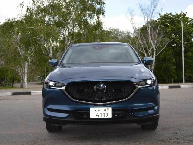 Синий Мазда СХ-5, объемом двигателя 2.5 л и пробегом 99 тыс. км за 19900 $, фото 2 на Automoto.ua