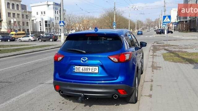 Синій Мазда СХ-5, об'ємом двигуна 2 л та пробігом 223 тис. км за 10500 $, фото 5 на Automoto.ua