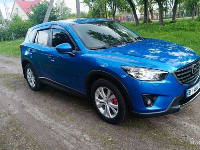 Мазда СХ-5 2013 в Гадяче на Automoto.ua Синий Мазда СХ-5, объемом двигателя 2.2 л и пробегом 227 тыс. км за 12800 $, фото 1 на Automoto.ua