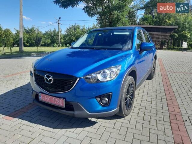 Синий Мазда СХ-5, объемом двигателя 2.2 л и пробегом 229 тыс. км за 12300 $, фото 3 на Automoto.ua
