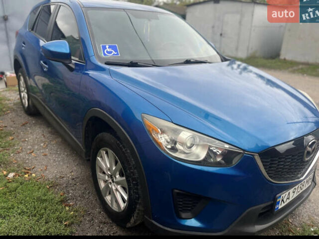 Синий Мазда СХ-5, объемом двигателя 2 л и пробегом 206 тыс. км за 12700 $, фото 1 на Automoto.ua