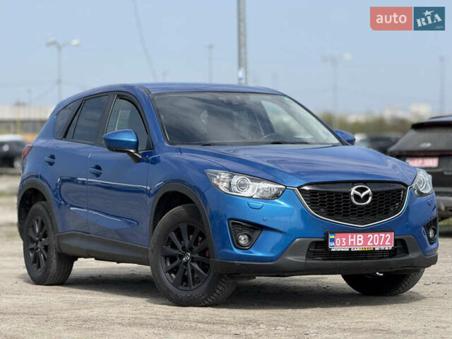 Синий Мазда СХ-5, объемом двигателя 2.2 л и пробегом 210 тыс. км за 12650 $, фото 1 на Automoto.ua