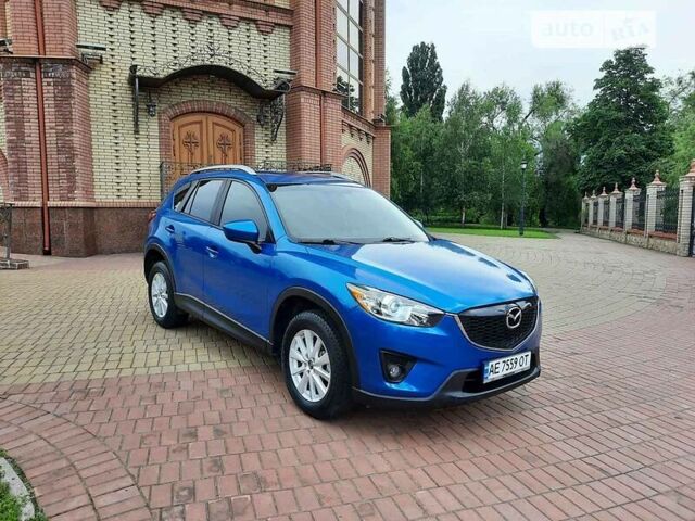 Синий Мазда СХ-5, объемом двигателя 2.5 л и пробегом 140 тыс. км за 14999 $, фото 2 на Automoto.ua