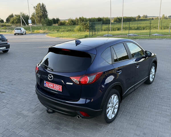 Синий Мазда СХ-5, объемом двигателя 2.2 л и пробегом 136 тыс. км за 14999 $, фото 170 на Automoto.ua
