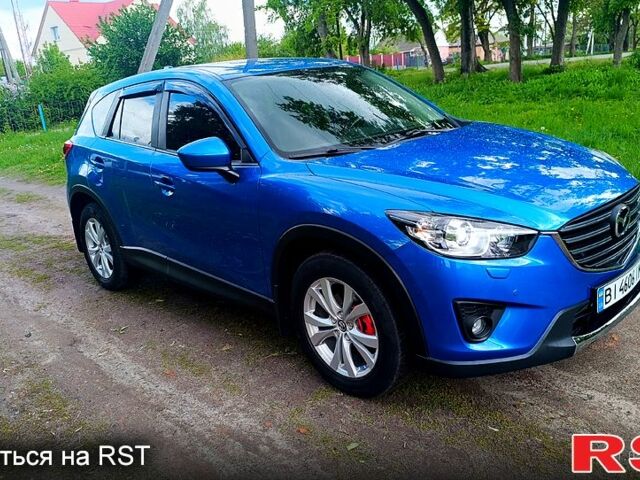 Синій Мазда СХ-5, об'ємом двигуна 2.2 л та пробігом 162 тис. км за 13300 $, фото 1 на Automoto.ua