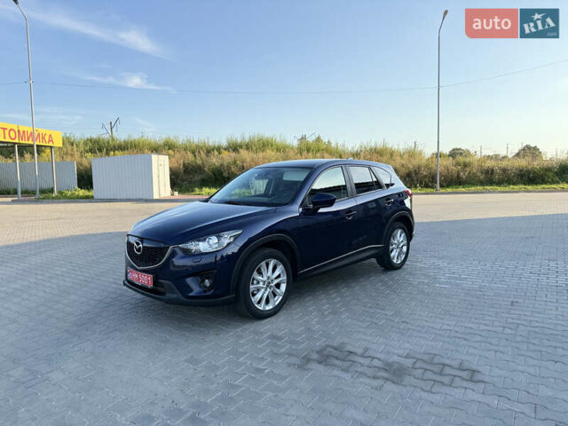 Синий Мазда СХ-5, объемом двигателя 2.2 л и пробегом 136 тыс. км за 14999 $, фото 2 на Automoto.ua