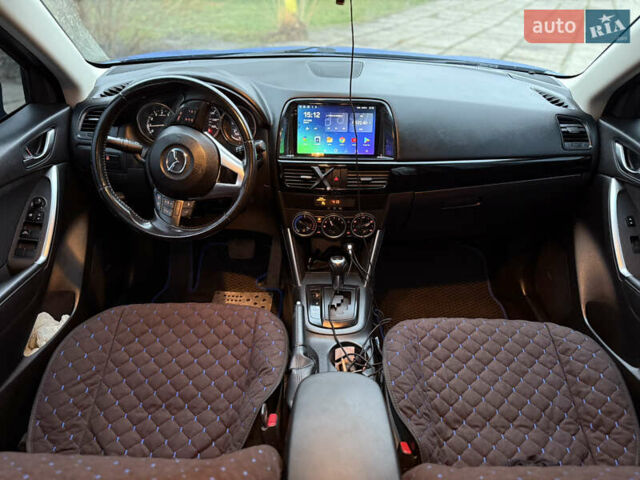 Синий Мазда СХ-5, объемом двигателя 2.5 л и пробегом 241 тыс. км за 12500 $, фото 9 на Automoto.ua