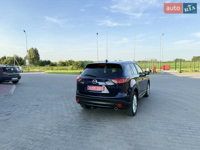 Синий Мазда СХ-5, объемом двигателя 2.2 л и пробегом 136 тыс. км за 14999 $, фото 6 на Automoto.ua