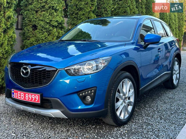 Синий Мазда СХ-5, объемом двигателя 2.2 л и пробегом 179 тыс. км за 13900 $, фото 1 на Automoto.ua