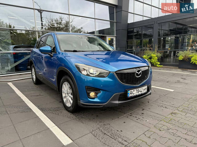 Синій Мазда СХ-5, об'ємом двигуна 2.2 л та пробігом 163 тис. км за 11900 $, фото 1 на Automoto.ua