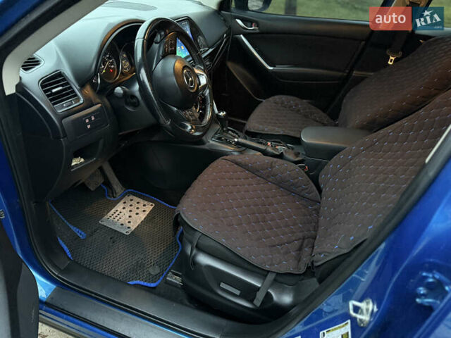 Синий Мазда СХ-5, объемом двигателя 2.5 л и пробегом 241 тыс. км за 12500 $, фото 11 на Automoto.ua