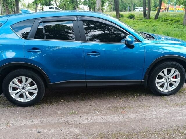 Мазда СХ-5 2013 в Гадяче на Automoto.ua Синий Мазда СХ-5, объемом двигателя 2.2 л и пробегом 227 тыс. км за 12800 $, фото 2 на Automoto.ua