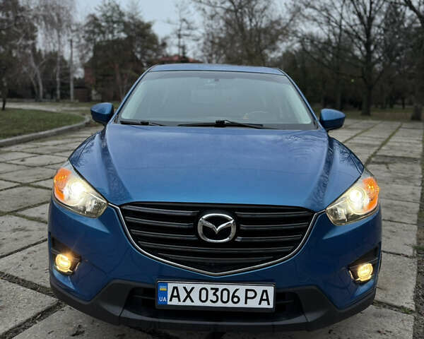 Синий Мазда СХ-5, объемом двигателя 2.5 л и пробегом 241 тыс. км за 12500 $, фото 1 на Automoto.ua