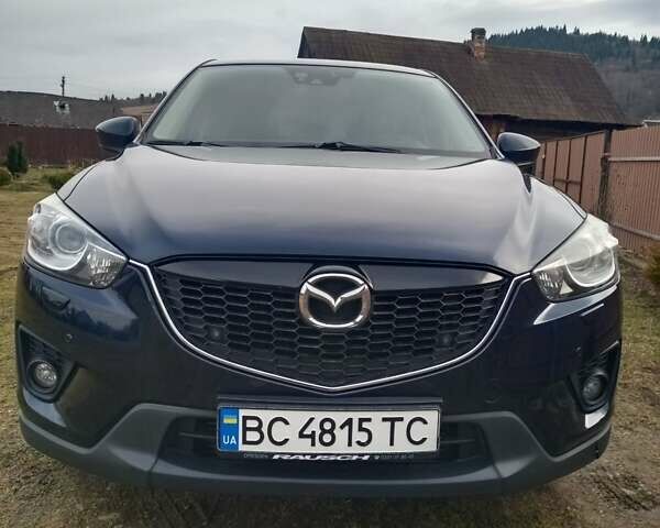 Синий Мазда СХ-5, объемом двигателя 2.2 л и пробегом 280 тыс. км за 13600 $, фото 2 на Automoto.ua