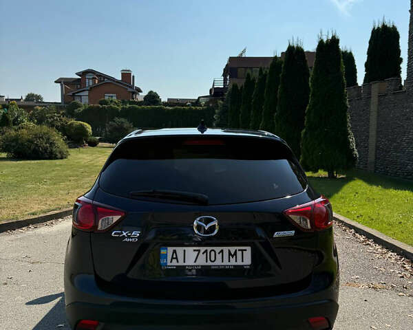 Синий Мазда СХ-5, объемом двигателя 2.5 л и пробегом 244 тыс. км за 16000 $, фото 1 на Automoto.ua