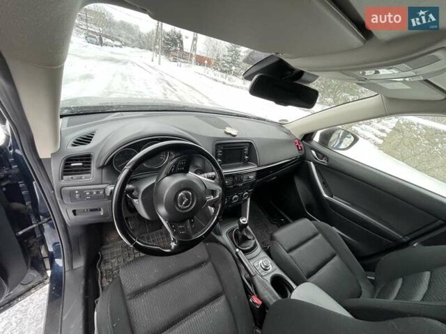 Синий Мазда СХ-5, объемом двигателя 2.2 л и пробегом 191 тыс. км за 13500 $, фото 1 на Automoto.ua
