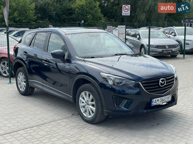 Синий Мазда СХ-5, объемом двигателя 2.5 л и пробегом 177 тыс. км за 10000 $, фото 9 на Automoto.ua