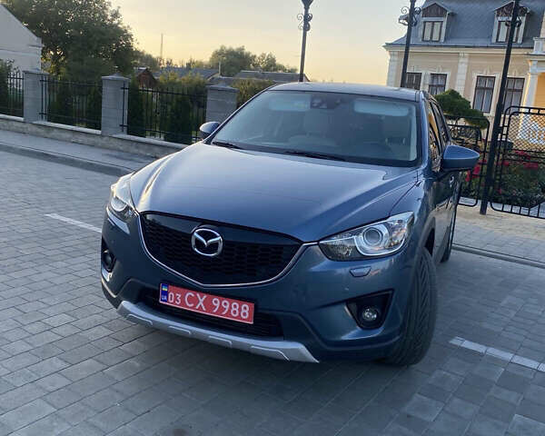 Синий Мазда СХ-5, объемом двигателя 2.2 л и пробегом 203 тыс. км за 14550 $, фото 1 на Automoto.ua