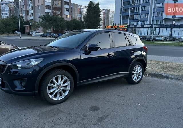 Синий Мазда СХ-5, объемом двигателя 2.5 л и пробегом 116 тыс. км за 14999 $, фото 6 на Automoto.ua