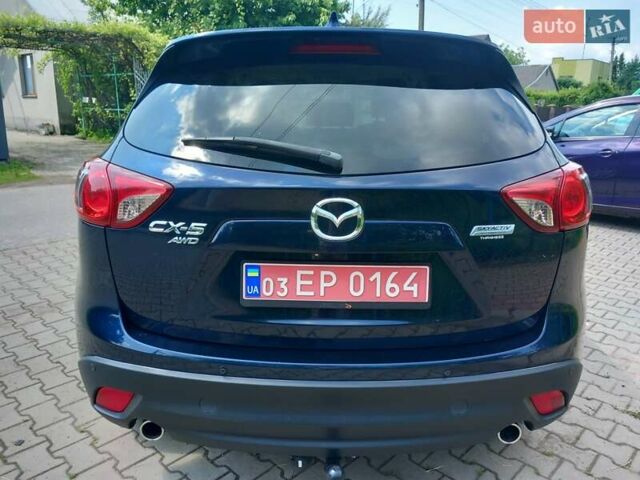 Синий Мазда СХ-5, объемом двигателя 2.2 л и пробегом 235 тыс. км за 15000 $, фото 3 на Automoto.ua