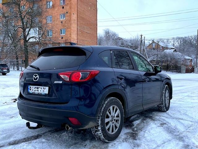 Синий Мазда СХ-5, объемом двигателя 22 л и пробегом 191 тыс. км за 13500 $, фото 2 на Automoto.ua