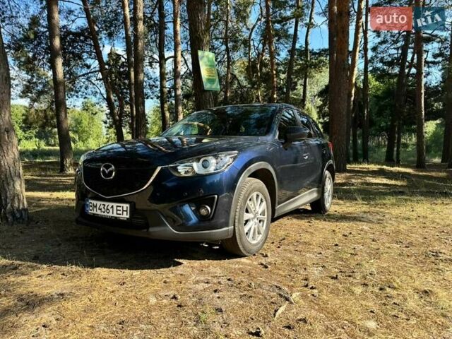 Синий Мазда СХ-5, объемом двигателя 2.2 л и пробегом 240 тыс. км за 14200 $, фото 1 на Automoto.ua
