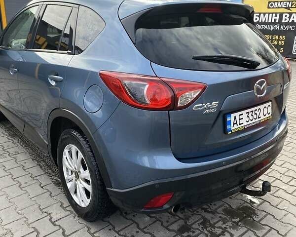 Синий Мазда СХ-5, объемом двигателя 2.2 л и пробегом 276 тыс. км за 13999 $, фото 2 на Automoto.ua
