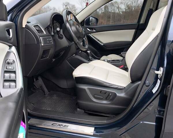 Синий Мазда СХ-5, объемом двигателя 2.5 л и пробегом 129 тыс. км за 16900 $, фото 19 на Automoto.ua