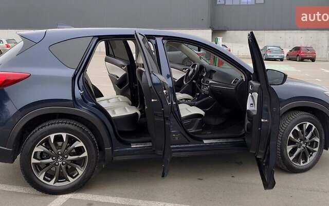 Синий Мазда СХ-5, объемом двигателя 2.5 л и пробегом 129 тыс. км за 16900 $, фото 7 на Automoto.ua