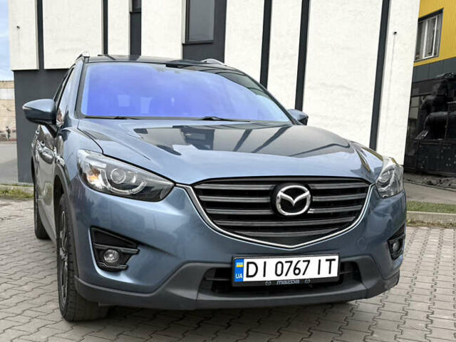 Синий Мазда СХ-5, объемом двигателя 2.49 л и пробегом 136 тыс. км за 13900 $, фото 1 на Automoto.ua