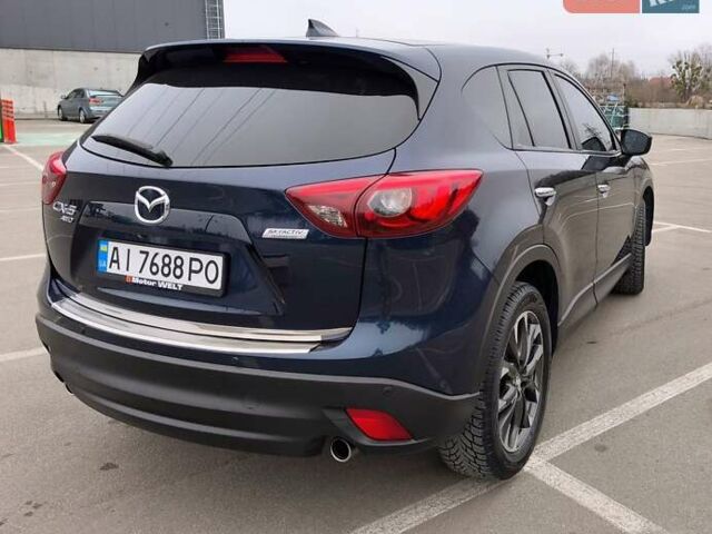 Синий Мазда СХ-5, объемом двигателя 2.5 л и пробегом 129 тыс. км за 16900 $, фото 9 на Automoto.ua