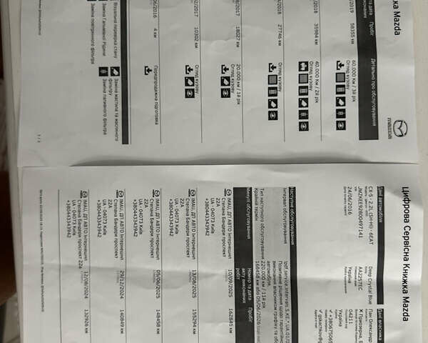 Синій Мазда СХ-5, об'ємом двигуна 2.19 л та пробігом 163 тис. км за 15900 $, фото 25 на Automoto.ua