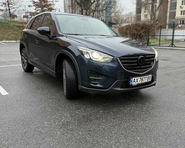 Синий Мазда СХ-5, объемом двигателя 2.19 л и пробегом 160 тыс. км за 15500 $, фото 2 на Automoto.ua