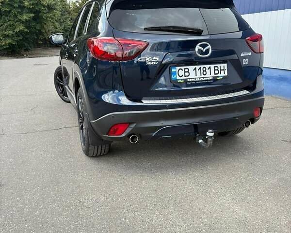 Синий Мазда СХ-5, объемом двигателя 2.2 л и пробегом 245 тыс. км за 17700 $, фото 3 на Automoto.ua