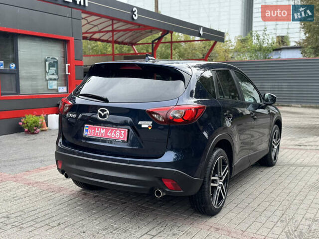 Синий Мазда СХ-5, объемом двигателя 2.2 л и пробегом 212 тыс. км за 14800 $, фото 7 на Automoto.ua