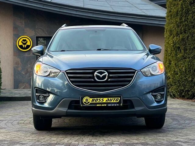 Синий Мазда СХ-5, объемом двигателя 2.5 л и пробегом 182 тыс. км за 13750 $, фото 1 на Automoto.ua