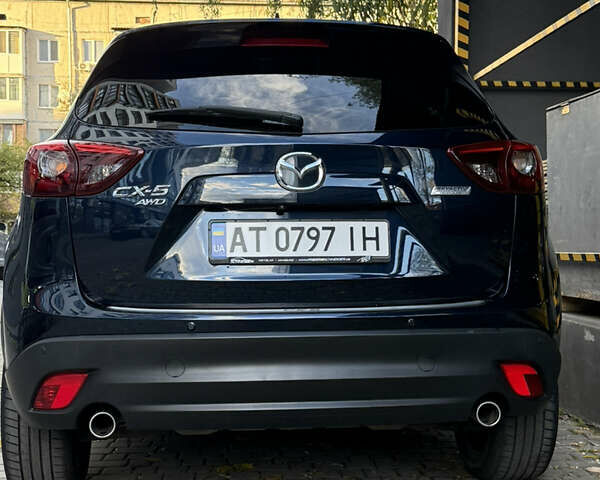 Мазда СХ-5 2016 в Ивано-Франковске на Automoto.ua Синий Мазда СХ-5, объемом двигателя 2.19 л и пробегом 137 тыс. км за 17999 $, фото 6 на Automoto.ua