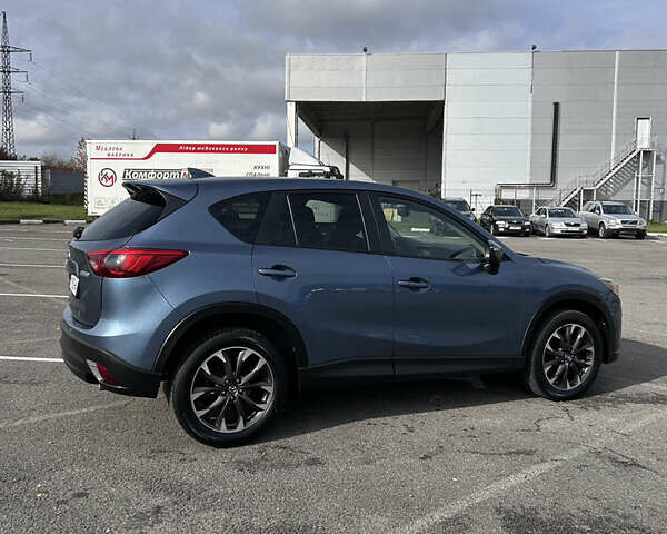 Мазда СХ-5 2016 в Ровно на Automoto.ua Синий Мазда СХ-5, объемом двигателя 2.5 л и пробегом 156 тыс. км за 15100 $, фото 5 на Automoto.ua