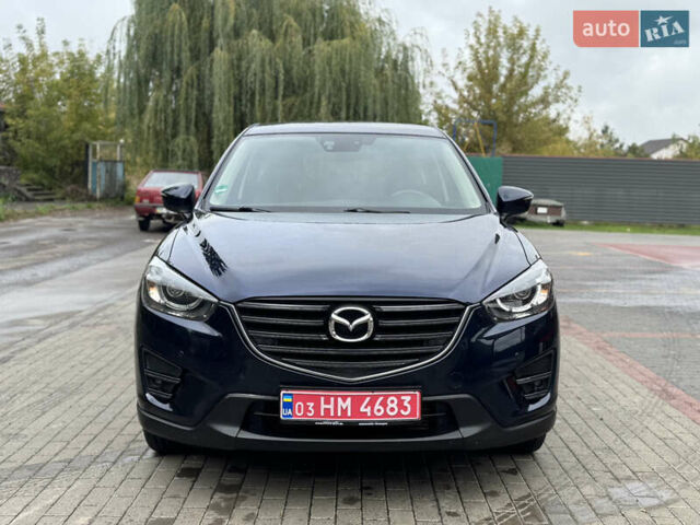 Синий Мазда СХ-5, объемом двигателя 2.2 л и пробегом 212 тыс. км за 14800 $, фото 2 на Automoto.ua