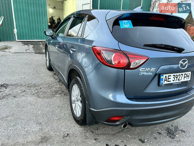 Синий Мазда СХ-5, объемом двигателя 2.49 л и пробегом 122 тыс. км за 15500 $, фото 2 на Automoto.ua