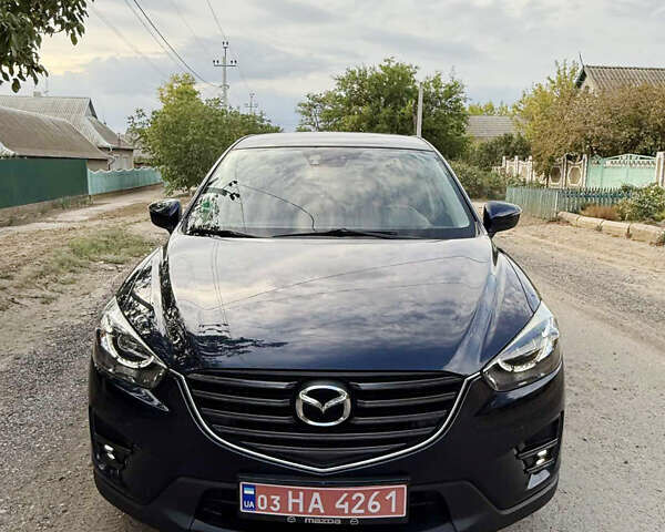 Синий Мазда СХ-5, объемом двигателя 2.2 л и пробегом 163 тыс. км за 16400 $, фото 2 на Automoto.ua