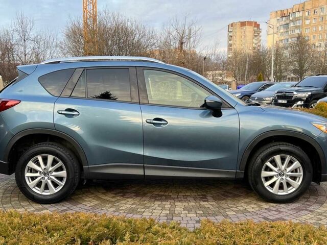 Синий Мазда СХ-5, объемом двигателя 2.5 л и пробегом 182 тыс. км за 13750 $, фото 7 на Automoto.ua