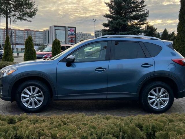 Синий Мазда СХ-5, объемом двигателя 2.5 л и пробегом 182 тыс. км за 13750 $, фото 3 на Automoto.ua