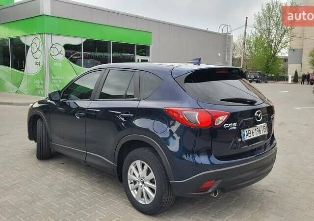 Синий Мазда СХ-5, объемом двигателя 2.5 л и пробегом 185 тыс. км за 15700 $, фото 1 на Automoto.ua