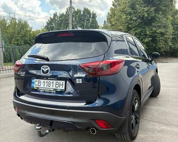 Синий Мазда СХ-5, объемом двигателя 2.2 л и пробегом 245 тыс. км за 17700 $, фото 4 на Automoto.ua